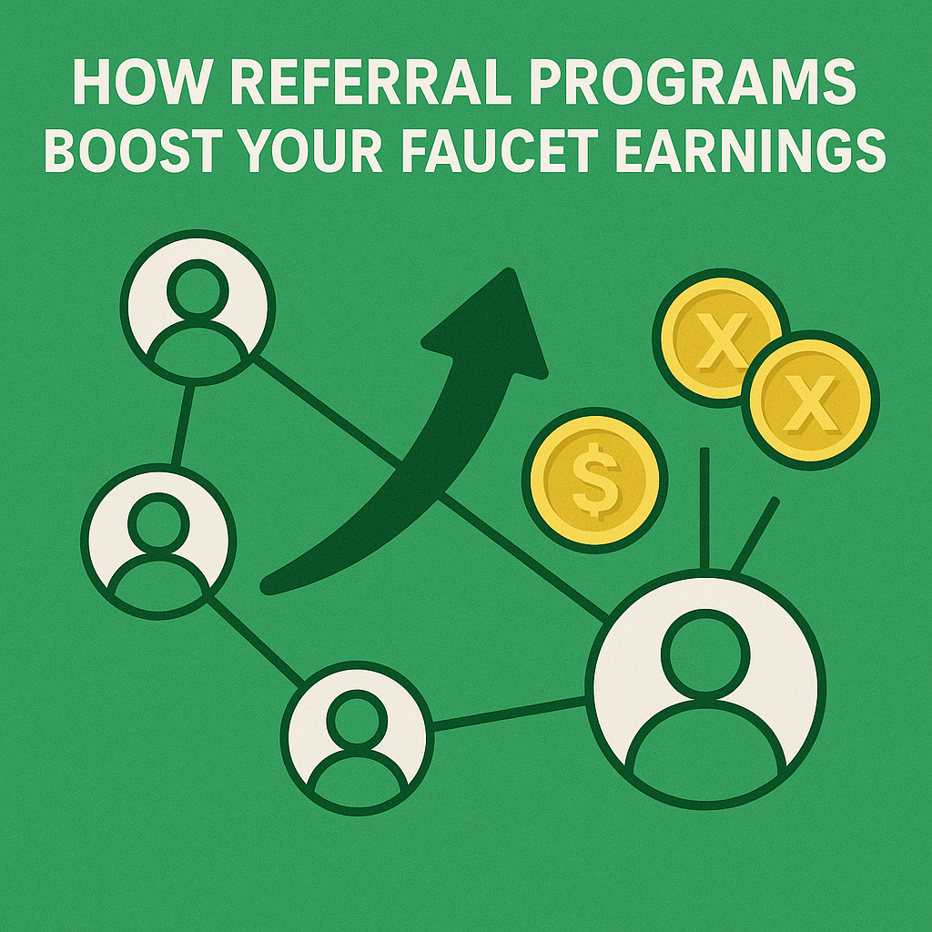 How Referral Programs Boost Your Faucet Earnings